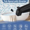 Enhon Tub Spout, Universal Fits 1/2'' Copper Pipe, 1/2'' IPS