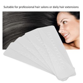 ANKROYU 20PCS Hair Heat Insulation Board, Long Rectangle Hair Scalp Protector Guards, Thicken Pvc Hair Heat Shield Guards, Hair Heat Shield Wrap, for Hair Extension
