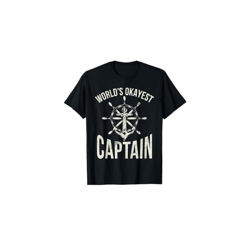 Boating Worlds okayest Captain T-Shirt