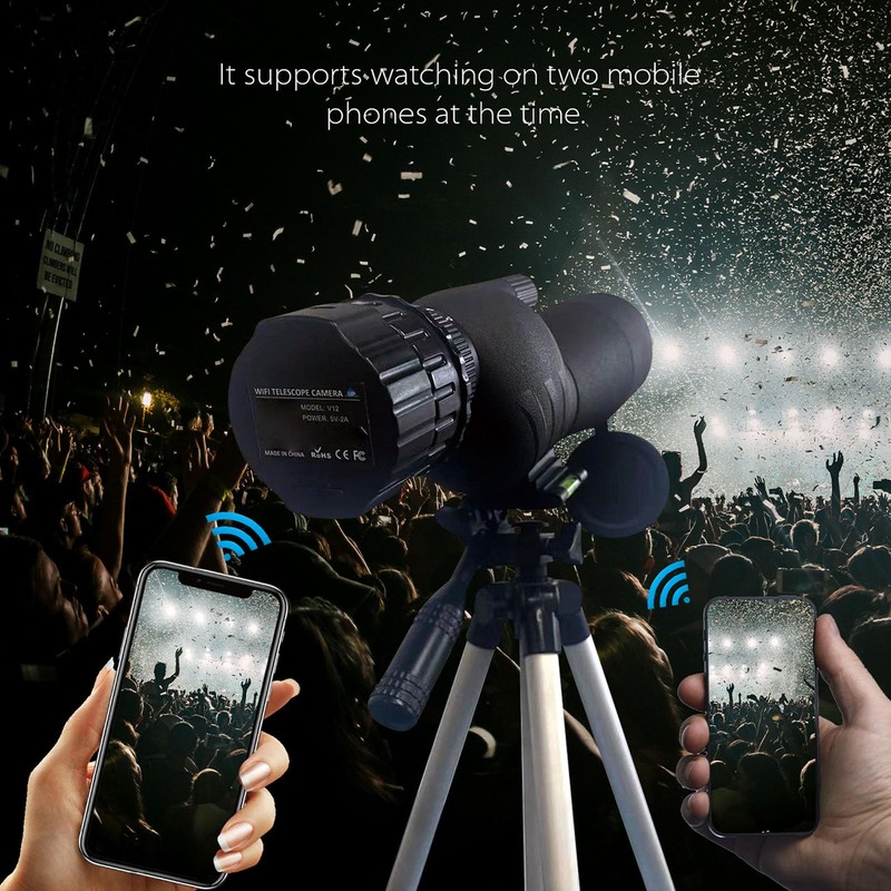 Wireless Digital WiFi Eyepiece, HD 4 Megapixel Camera for Optical