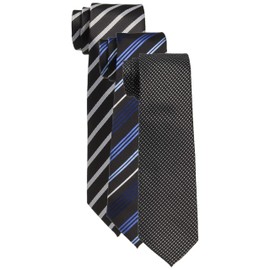 Atelier Sanrokugo Men's 3-Piece Necktie, Washable Necktie, 3-Piece Set, Business Necktie, nsd-02
