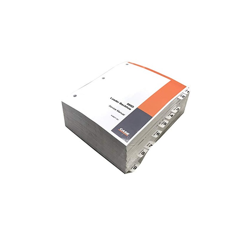 Case 580D Workshop Repair Manual