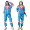 Coseaon 80s Tracksuit for Women Retro Windbreaker Outfit 90s Color