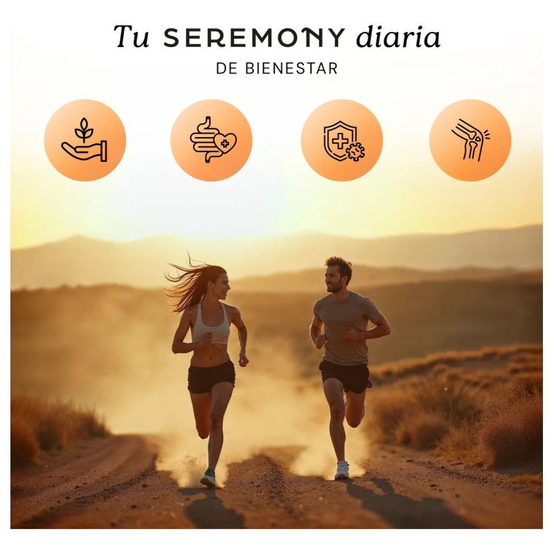 Crcuma Orgnica Pimienta Negra 180 Caps Veganas Seremony Sin Sabor