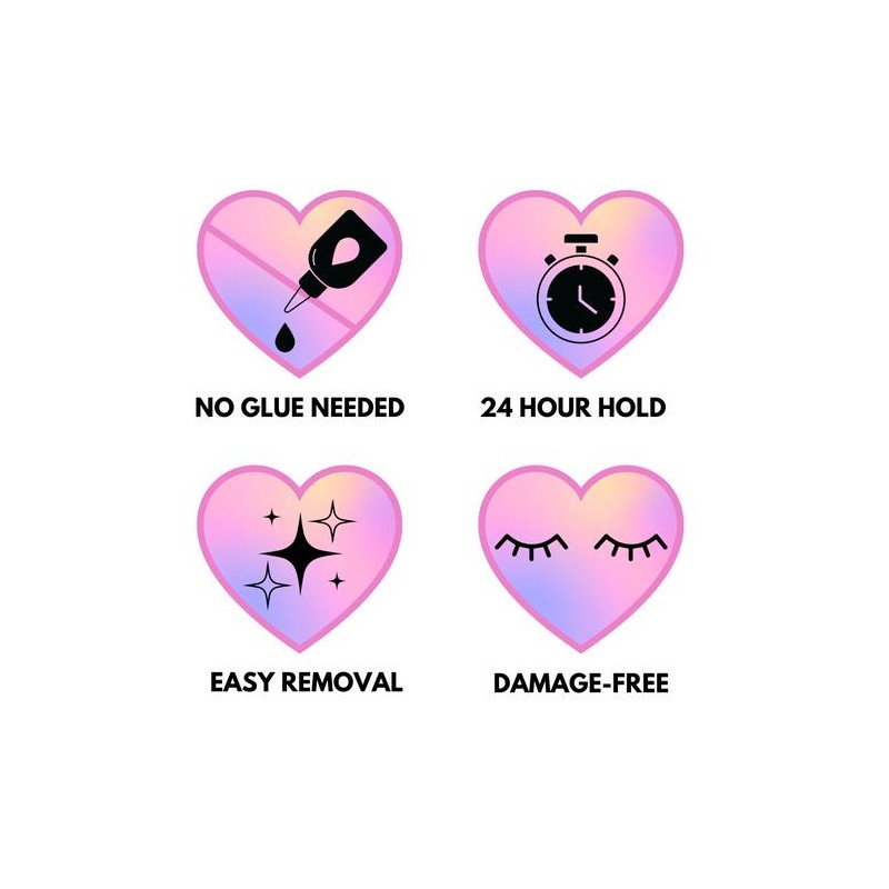 Manga Lash Clusters (no glue needed!) - J Lash -