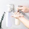 3 Pcs Soap Bottles Dispenser Holder Stainless Steel Silver Wall