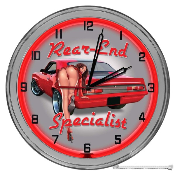 Decorative Concepts Garage Mechanic Rear End Specialist 16" Light Up