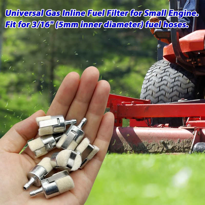 6 Pieces Fuel Filter Replacement for Echo Stihl String Trimmer