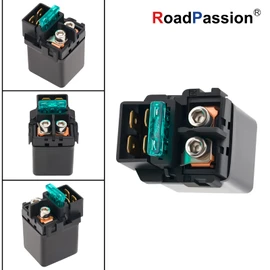 Road Passion Motorcycle Starter Relay Solenoid ZZR600 2005-2008 ZX600p 2007-2008 ZR1100 ZRX1100 1999-2000 ZR1200 ZRX1200 2001-2005 KSV700 KFX 2006-2009 KSV700 V-Force KVF700 Prairie 2004-2006