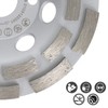 PRODIAMANT Premium PDX829.025 Diamond Grinding Cup Wheel 125 22.2 Silver
