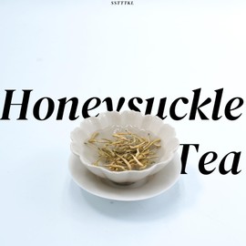 Honeysuckle Flower Tea Loose Leaf -5.29oz (150g) | Jin Yin Hua | Caffeine-Free Dried Tea Buds | Floral Infusion for Daily Brewing