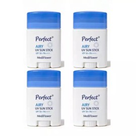 Mediflower 메디플라워 퍼펙트 에어리 유브이 선스틱 썬스틱 23g x 4개 Mediflower Perfect Airy UV Sunstick 23g x 4 pieces