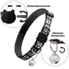 onebarleycorn Cat Collar, Cat Collars with Safety Clasp, Cat Collars