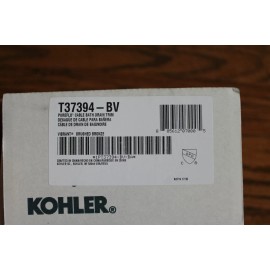 KOHLER PureFlo Victorian Rotary Turn Bath Drain Trim T37394-BV