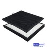 PUREBURG Replacement HEPA Filters and 1 Carbon Pad Compatible with