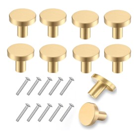 10 Piezas Jaladeras Para Cajones Doradas, Jaladeras Para Cajones, Jaladeras Doradas, Muy Adecuado Para Sus Armarios, Armarios, Cajones, Armarios, Armarios, Librerías, Muebles, Etc