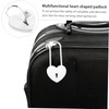 Outanaya Travel Locks Wishing Well Lock Rustproof Mini Heart Padlock