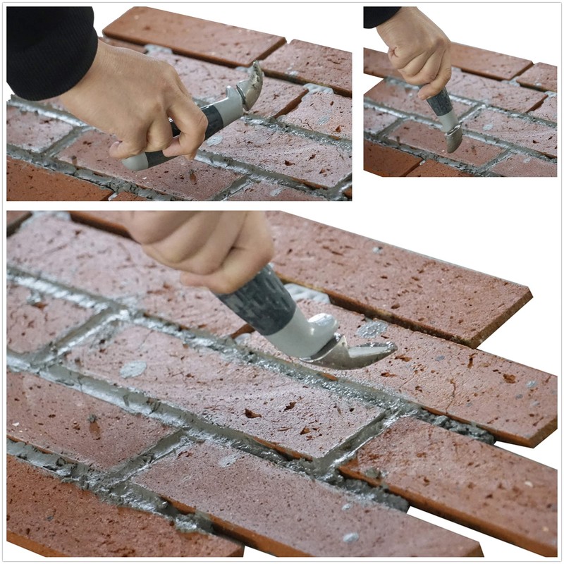 HongYun Brick Trowel 304 Stainless Trowel Mortar Pointing Trowel Brick