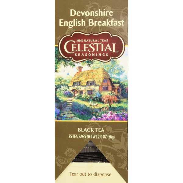 Celestial Seasonings, Devonshire English Breakfast, Fs, 25.00 BAG (Pack of 6)