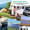 Hiutgowt 12AWG XT60 Solar Cable 10FT, Solar to Charging Cable