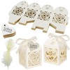 Wedding Gift Box Candy Box Favours Box 50 Pieces Off-White