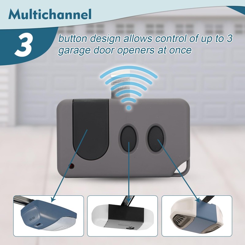 2 for Sears Craftsman LiftMaster Chamberlain Garage Door Remote 891LM