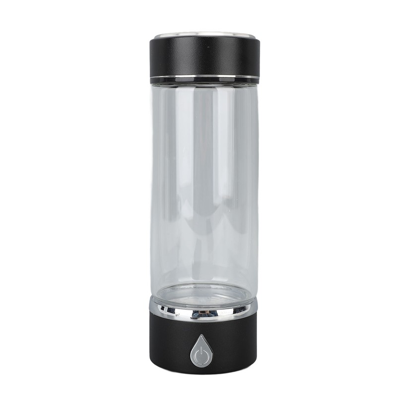 Hydrogen Water Bottle 420ml PCTG PEM SPE Technology Rechargeable Portable