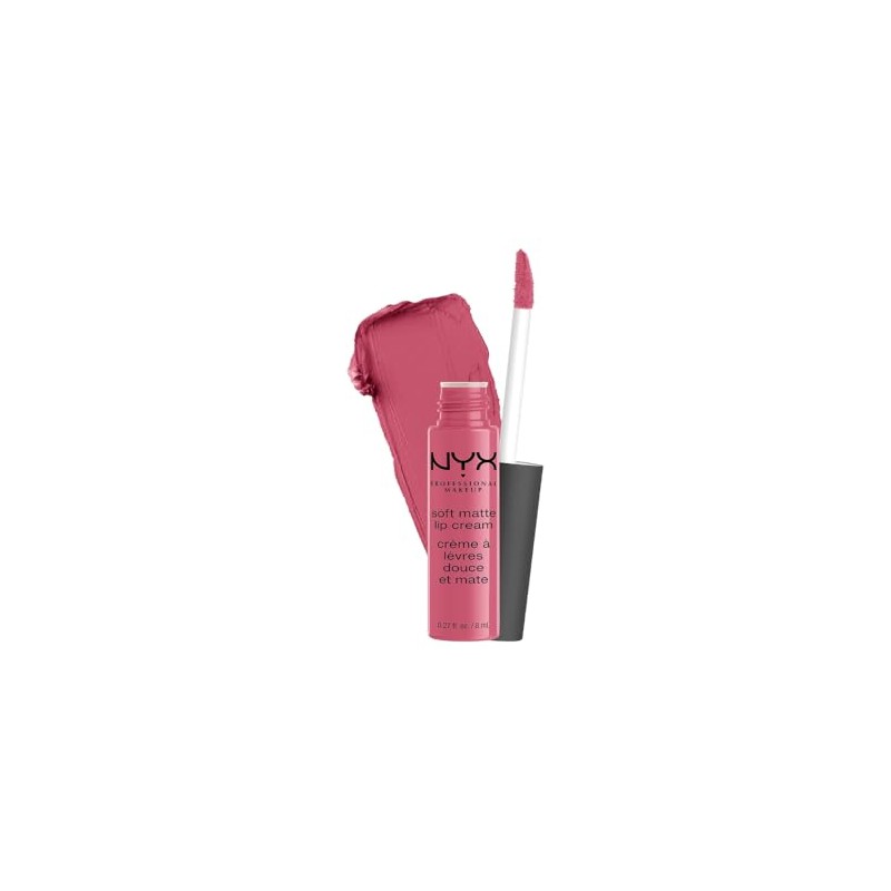 NYX Professional Makeup, Soft Matte Lip Cream, Labial Mate, Tono