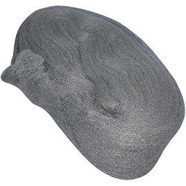 AERZETIX - C50114 - Superfine Wire Steel Wool - Sanding Pad - Polishing Cleaning - Size Grade 0000-160g - for Metal, Wood, Glass, Ceramic