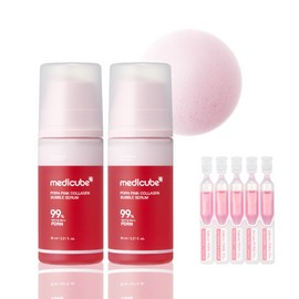 Medicube PDRN Bubble Cream Serum 95ml x 2 / 메디큐브 PDRN 버블 크림 세럼 95ml 2개