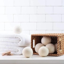 WOOLZIES Wool Dryer Balls for Laundry - Softening Fabric