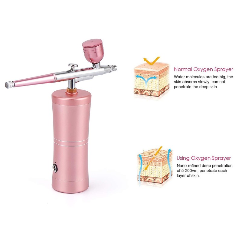 Oxygen Facial Machine, Water Oxygen Beauty Device Professiona Salon Micro-nano