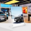 A5 Acrylic Sign Holder, 6 Pack L-Shape Menu Display Stand