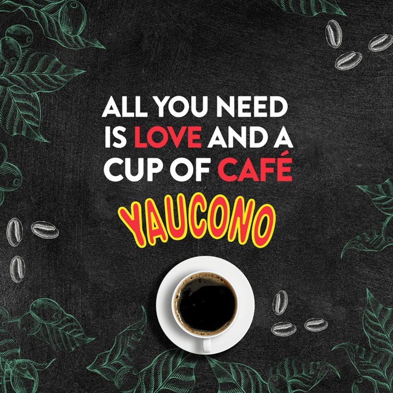 Yaucono Espresso De Oro Ground Coffee Can, Arabica, Dark Roast,
