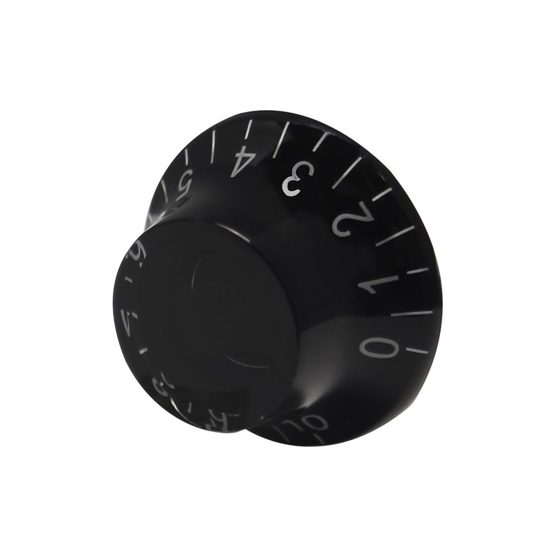 FLEOR 4PCS Top Hat Volume Tone Speed Control Knobs for