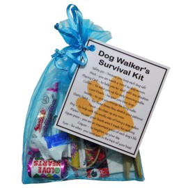 SMILE GIFTS UK Dog Walker's Survival Kit (Dog Walker, New Dog Walker, Thank You Dog Walker Gift, Dog Walking Gift