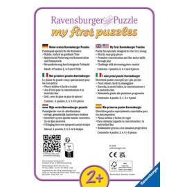 Ravensburger 07077 07077-my First Puzzles: Our Favourite Animals Children's Puzzle