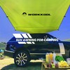 Awning Tarp for Camping,Tailgate Awnings & Shelters for Sun Shade
