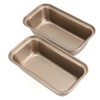 JAPCHET 10 Pieces 15.6 x 8.5 cm Mini Loaf Pan