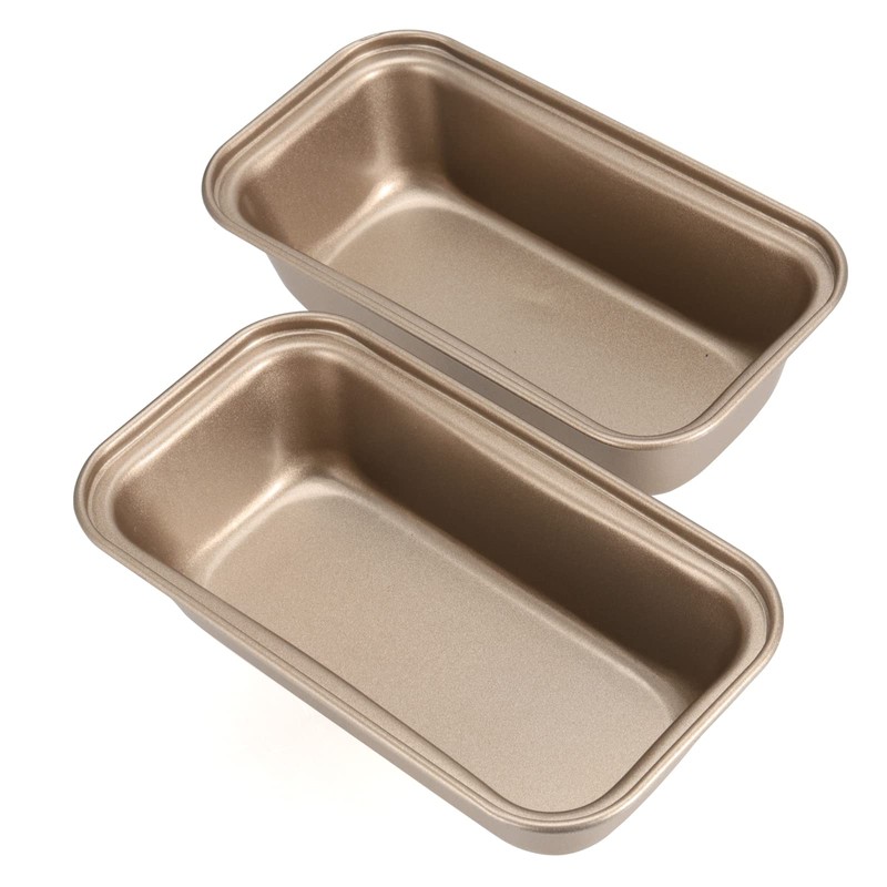 JAPCHET 10 Pieces 15.6 x 8.5 cm Mini Loaf Pan