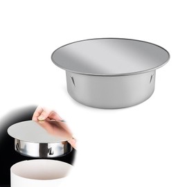 0XBIT Chimney Hole Cover 100 mm Stove Pipe Cover, Round Chimney Cover, Chimney Hole Lid, Thickened Furnace Tube Cover, Suitable for Furnace Tubes with a Diameter of 100 mm