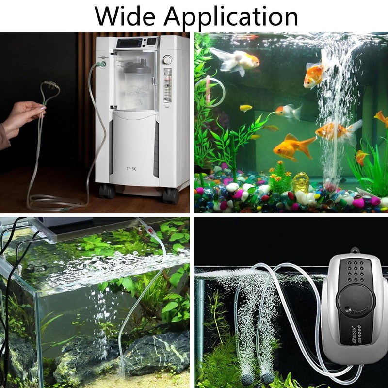 TOP-VIGOR 12mm ID 16mm OD PVC Clear Vinyl Tubing, 5M