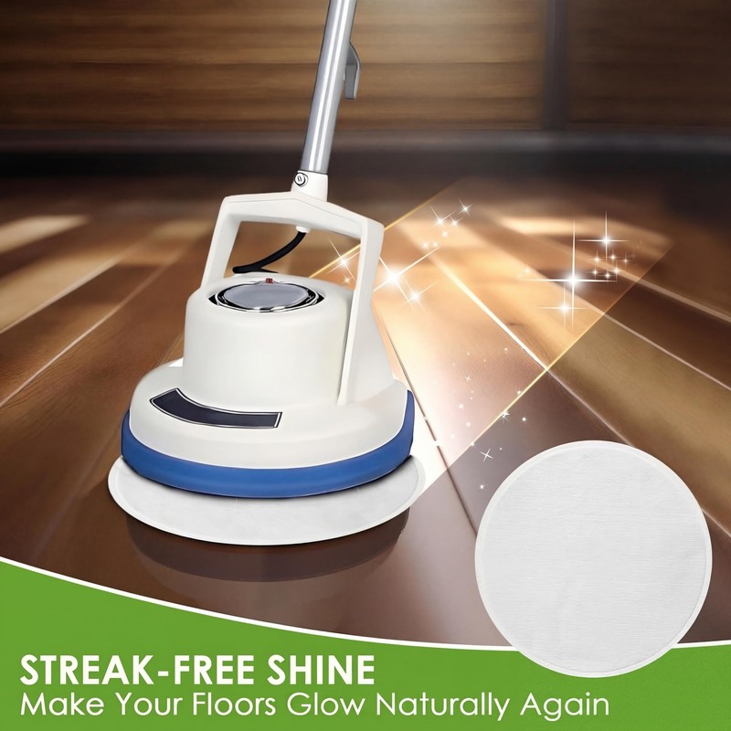 Potchen 2 Pack 12" Floor Machine Pads Compatible with Oreck