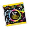 Melissa & Doug Scratch Art Doodle Pad with 16 Scratch-Art