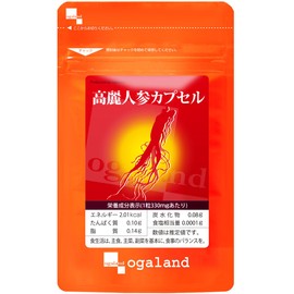 Korito Ginseng Capsule (60 Capsules / About 1 Month Supply) [123000190181001]