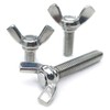 M8-1.25 x 60mm 304 Stainless Steel Wing Butterfly Screws Bolts,Wing