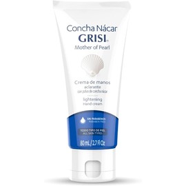 Concha Nácar Grisi Concha Nácar Crema Para Manos 80ml, color, 80 ml, pack of/paquete de