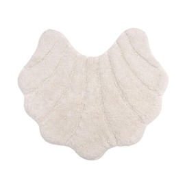 Cotton Shell Toilet Mat (Single Mat Piece, Mini)