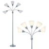 HonoDing Medusa Floor Lamps Standing Lamps 5 Heads Adjustable Reading