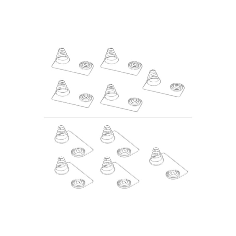 Cilky 10pcs AAA Battery Positive Negative Conversion Spring Contact Plate